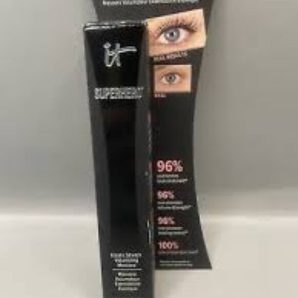 IT Cosmetics Superhero Mascara, Super Black Mascara 0.3 fl. oz. (NEW IN BOX) - Picture 1 of 1